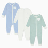 Clever Zip Baby Pajamas 3 Pack