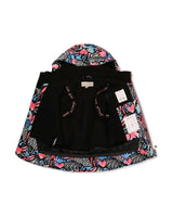 Two Piece Play Snowsuit Black Zebra Print With Pink Pants