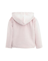 Pink Plush Hooded Jacket
