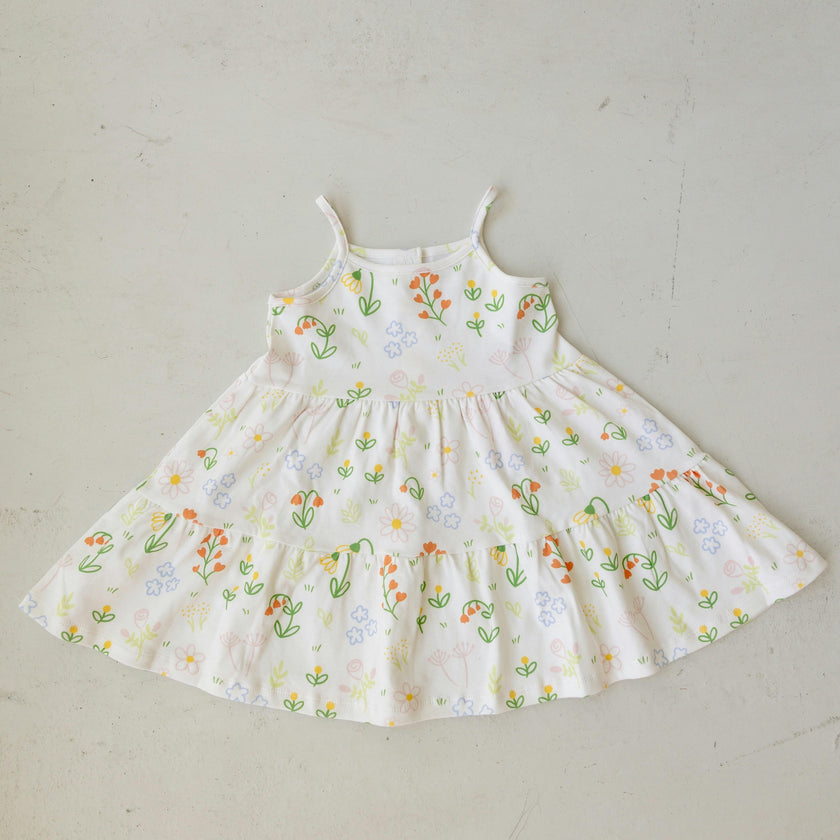 floral tank dress
