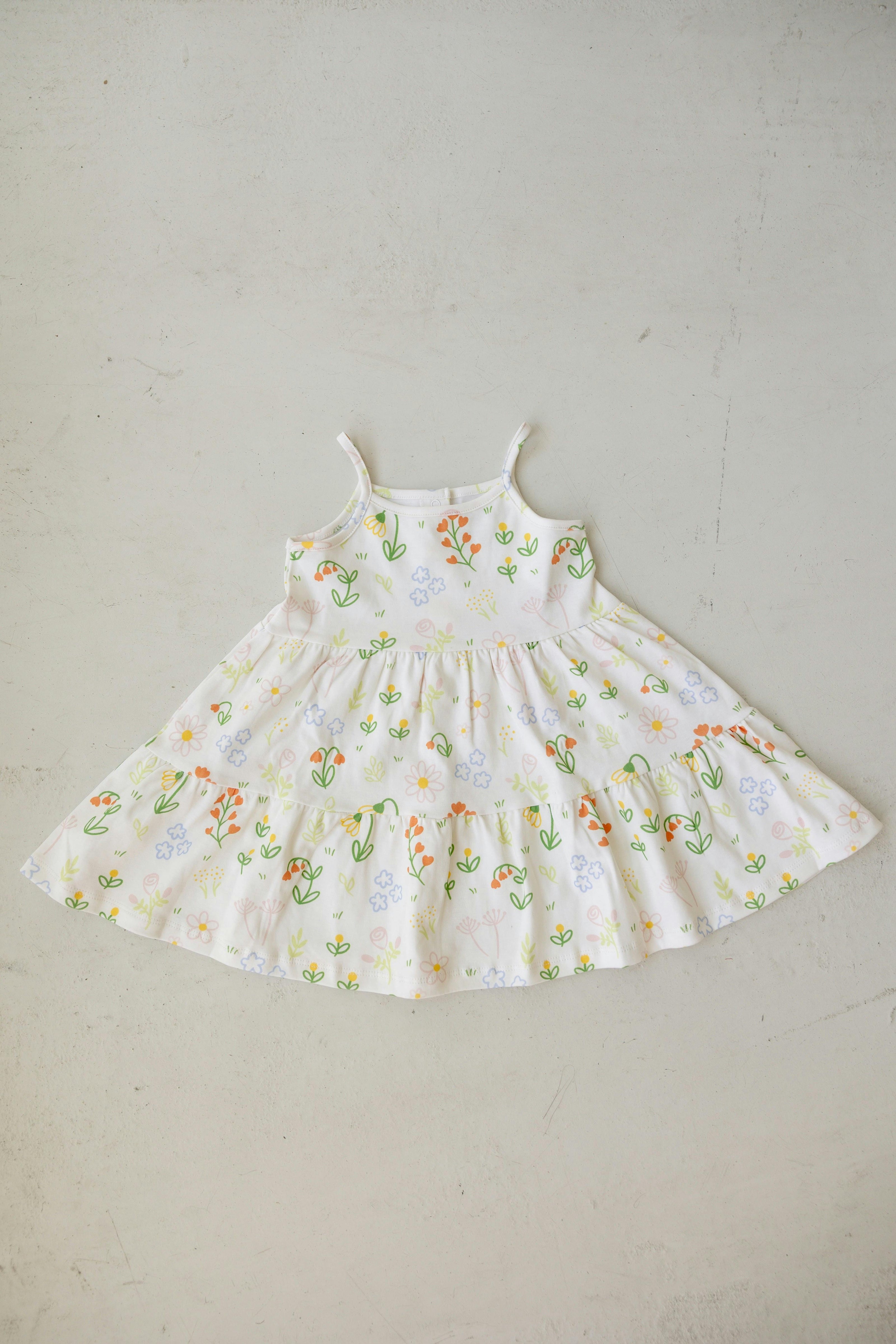 floral tank dress