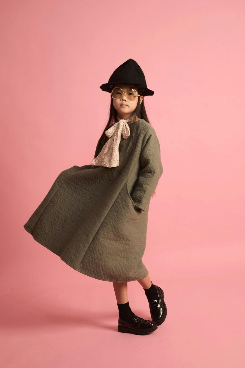 Dune Dress Dark Green