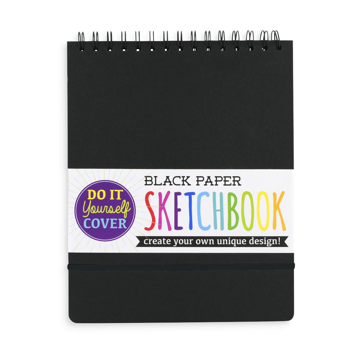Black DIY Cover Sketchbook