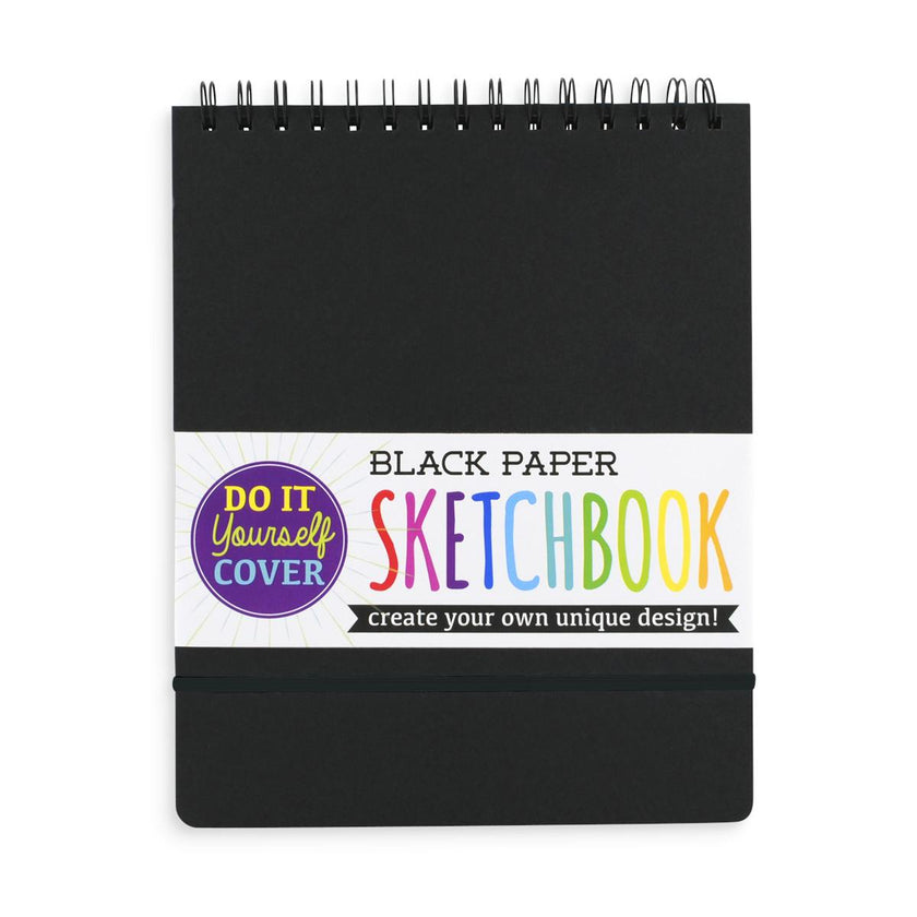 Black DIY Cover Sketchbook