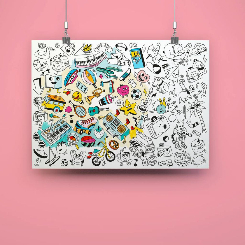 Baby Pop art - Giant poster