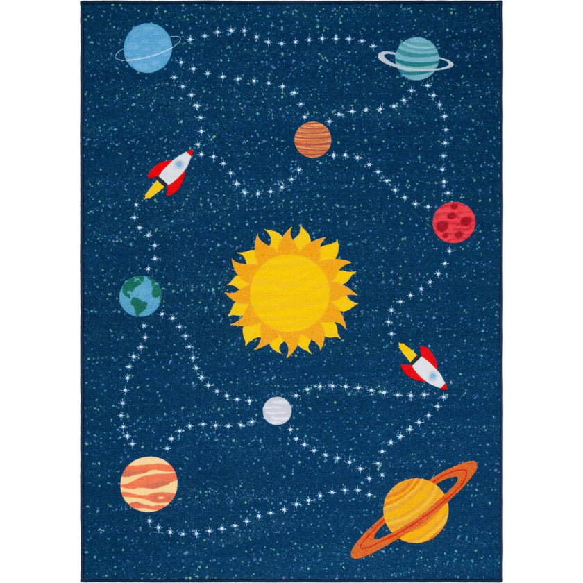 Kids Playhouse Tripp Rug, Navy