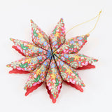 Meri Meri x Liberty Paper Star Tree Decorations