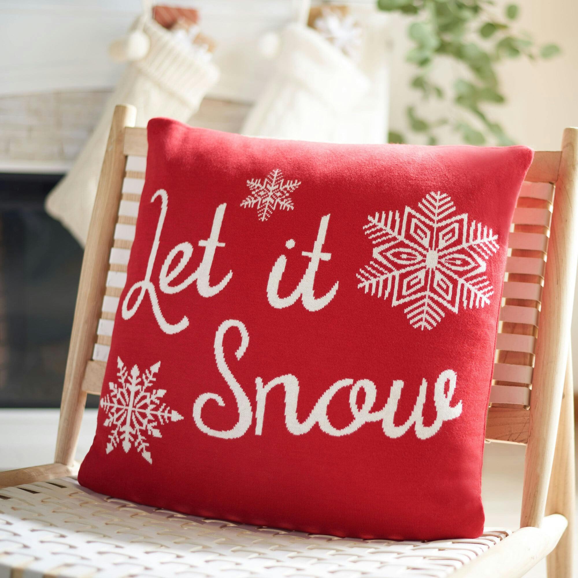 Snowfall Pillow