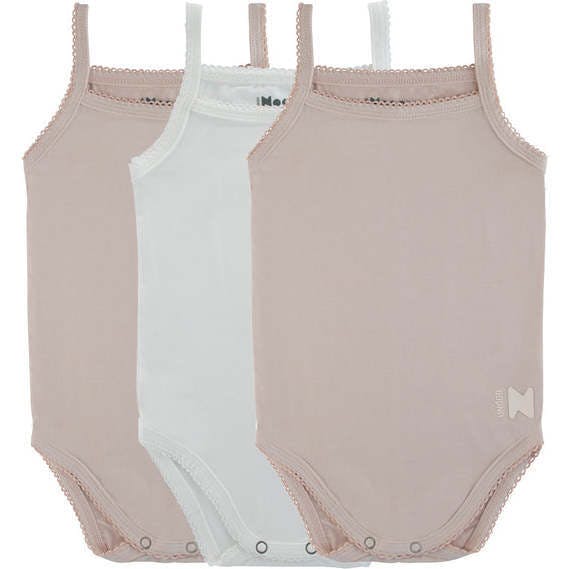 Bamboo Cotton Girls Tank Bodysuits