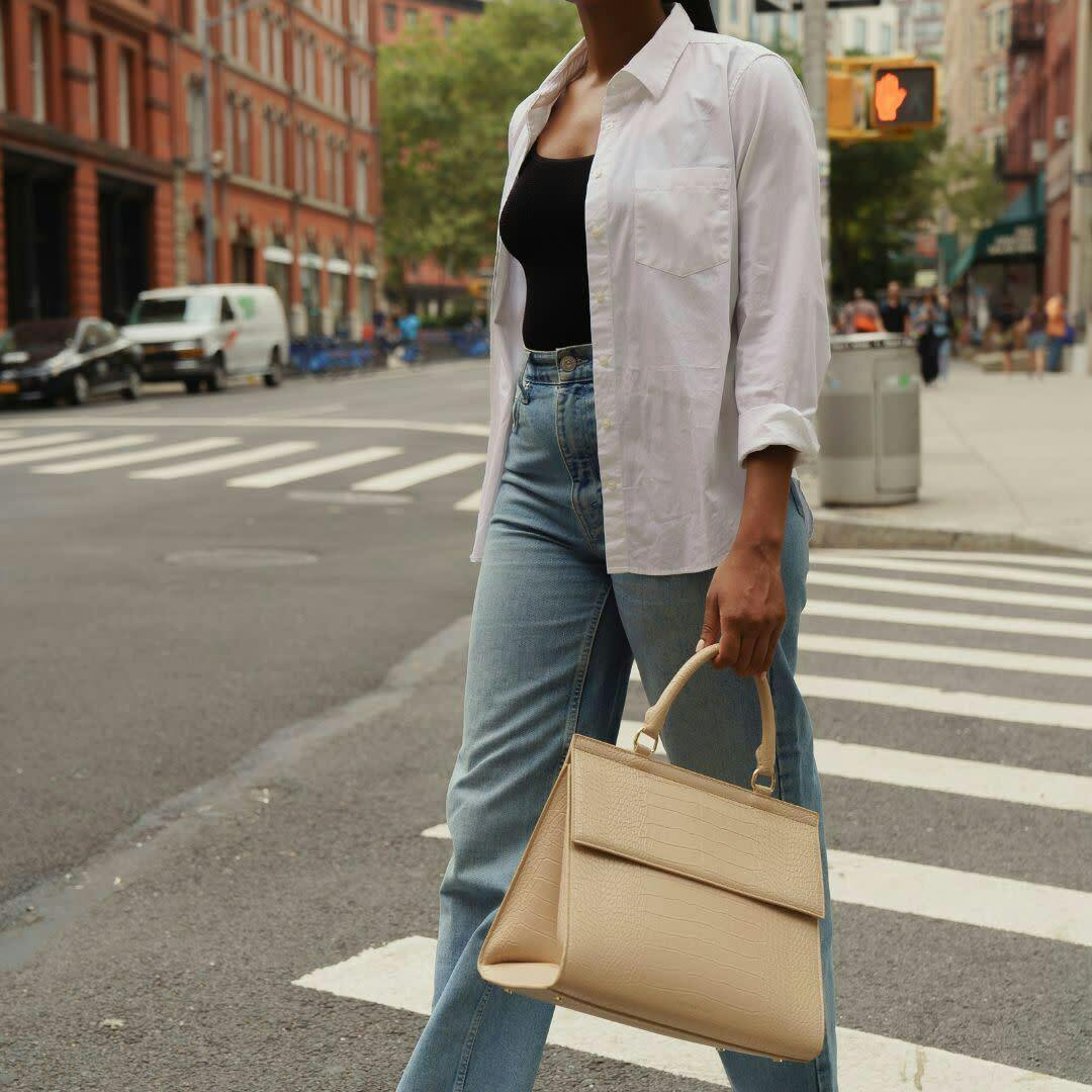 Women's Vegan Leather Large Lunchbox