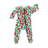 Zippered Footed Onesie, Multi