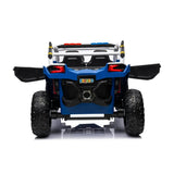 24V 4x4 Freddo Storm Police UTV 2-Seater for Kids with Lights & Sirens for Action-Packed Adventures