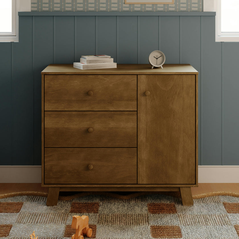 Hudson Modern 3-Drawer Compact Dresser (40")