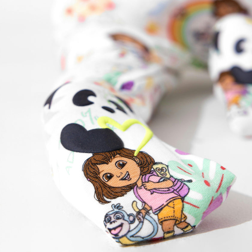 Dora: Tropical Dreams Bamboo Convertible Footie