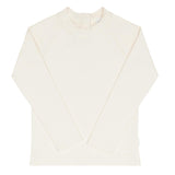 unisex cream rashguard