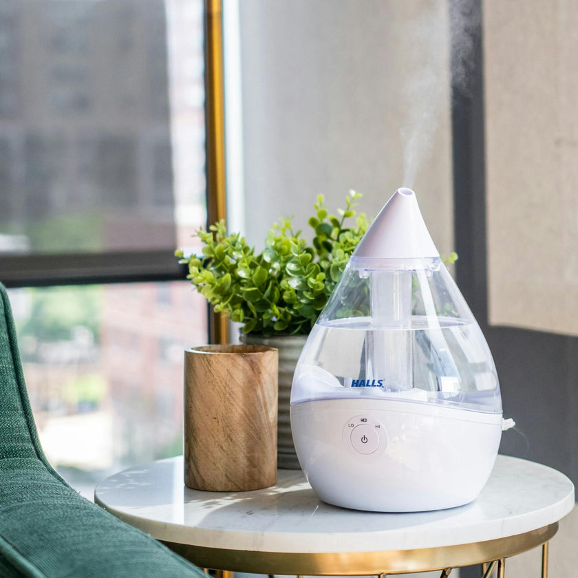 x HALLS® Droplet Cool Mist Humidifier