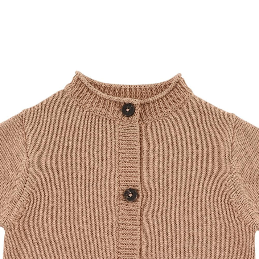 Danta Cardigan | Fluffy Bunny | Rose Mocha