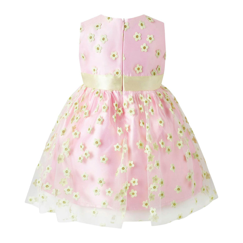 3D Daisy Tulle Party Dress