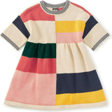Colorblock Sweater Dress, Multi