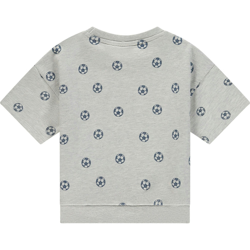 Pullover Short Sleeve Sweat Top