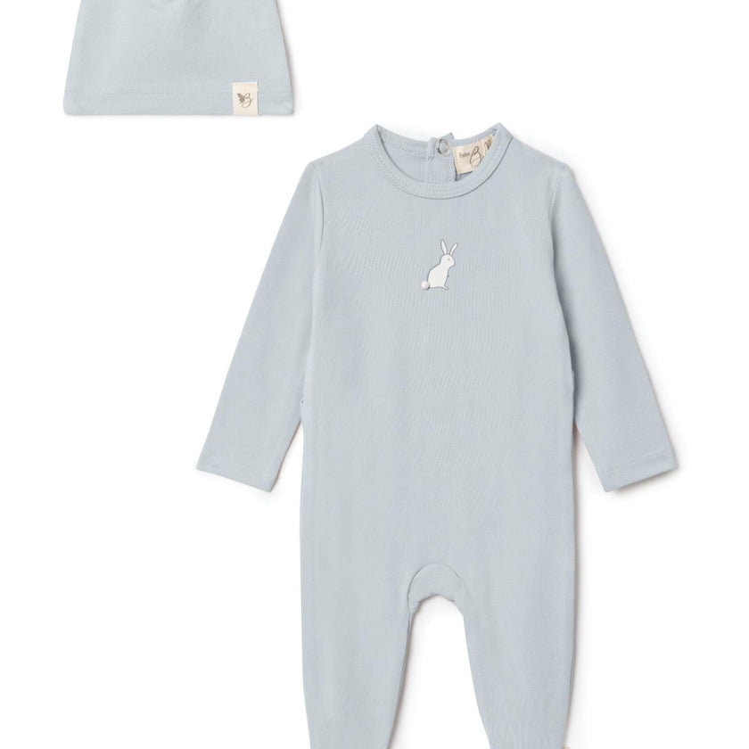 Print Onesie Blue Mist