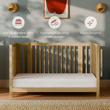 Pure Core Non-Toxic Crib Mattress | w/Dry Waterproof Cover