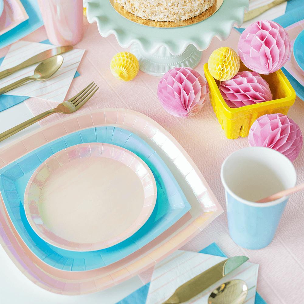 Posh Just Peachy Plates - 3 Size Options
