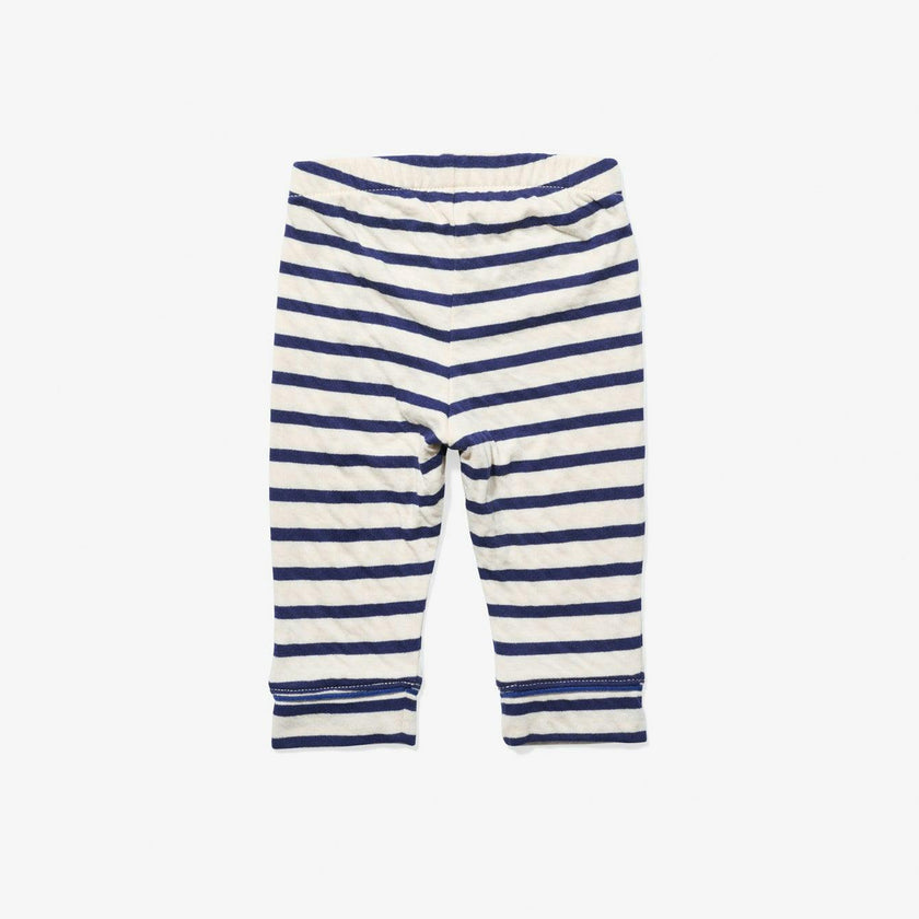 Andy Baby Legging, Navy Stripe