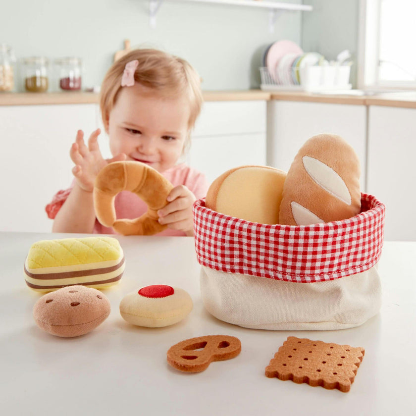 Kitchen Bread Basket Food Playset