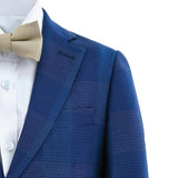 Blue Check Blazer Set