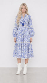 Jaylin Linen Mom Dress