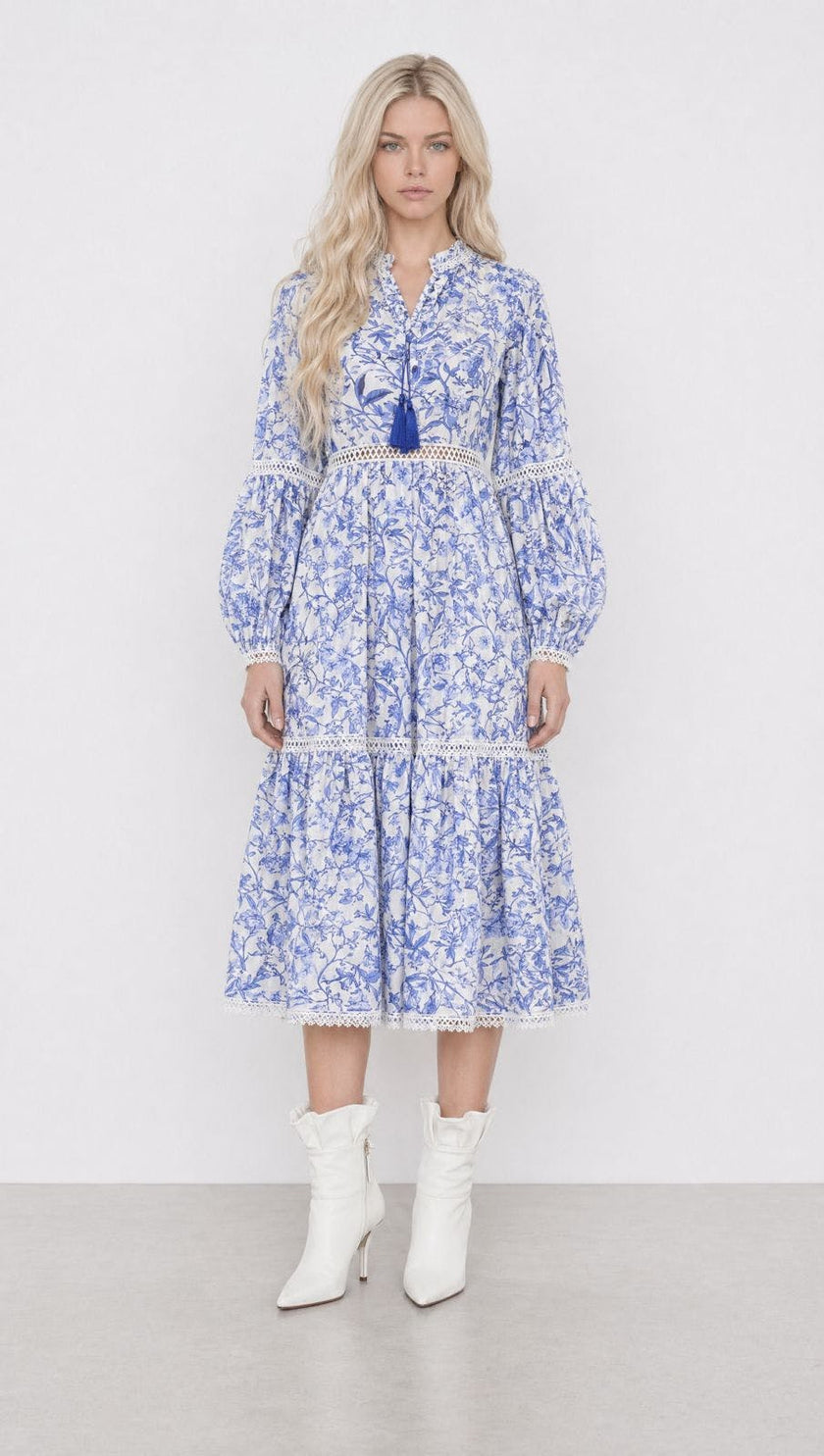 Jaylin Linen Mom Dress