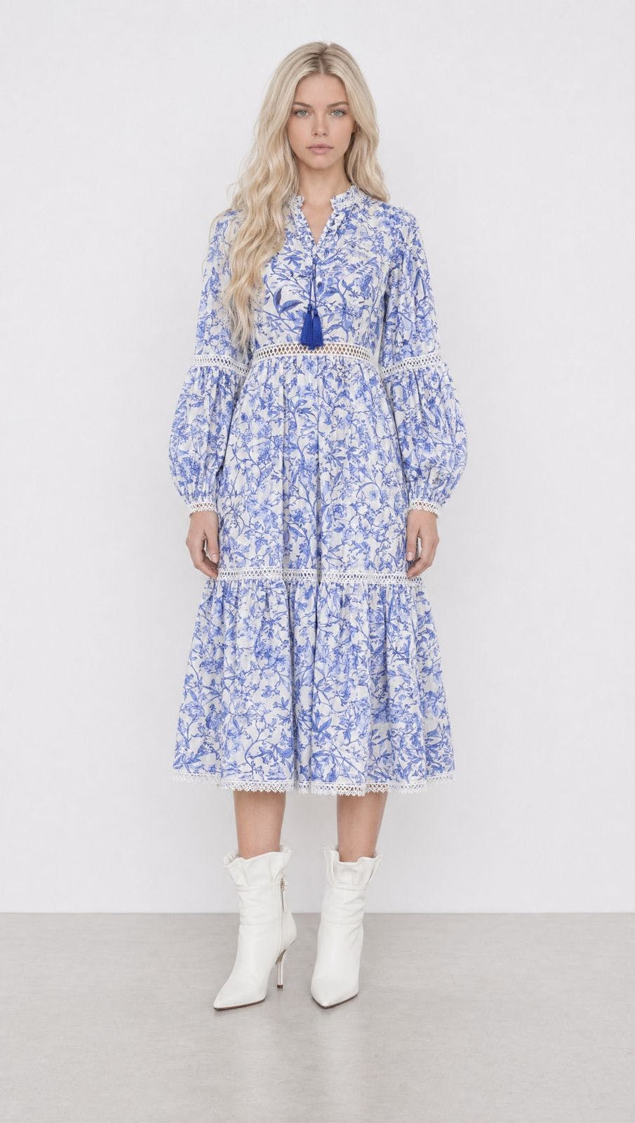 Jaylin Linen Mom Dress