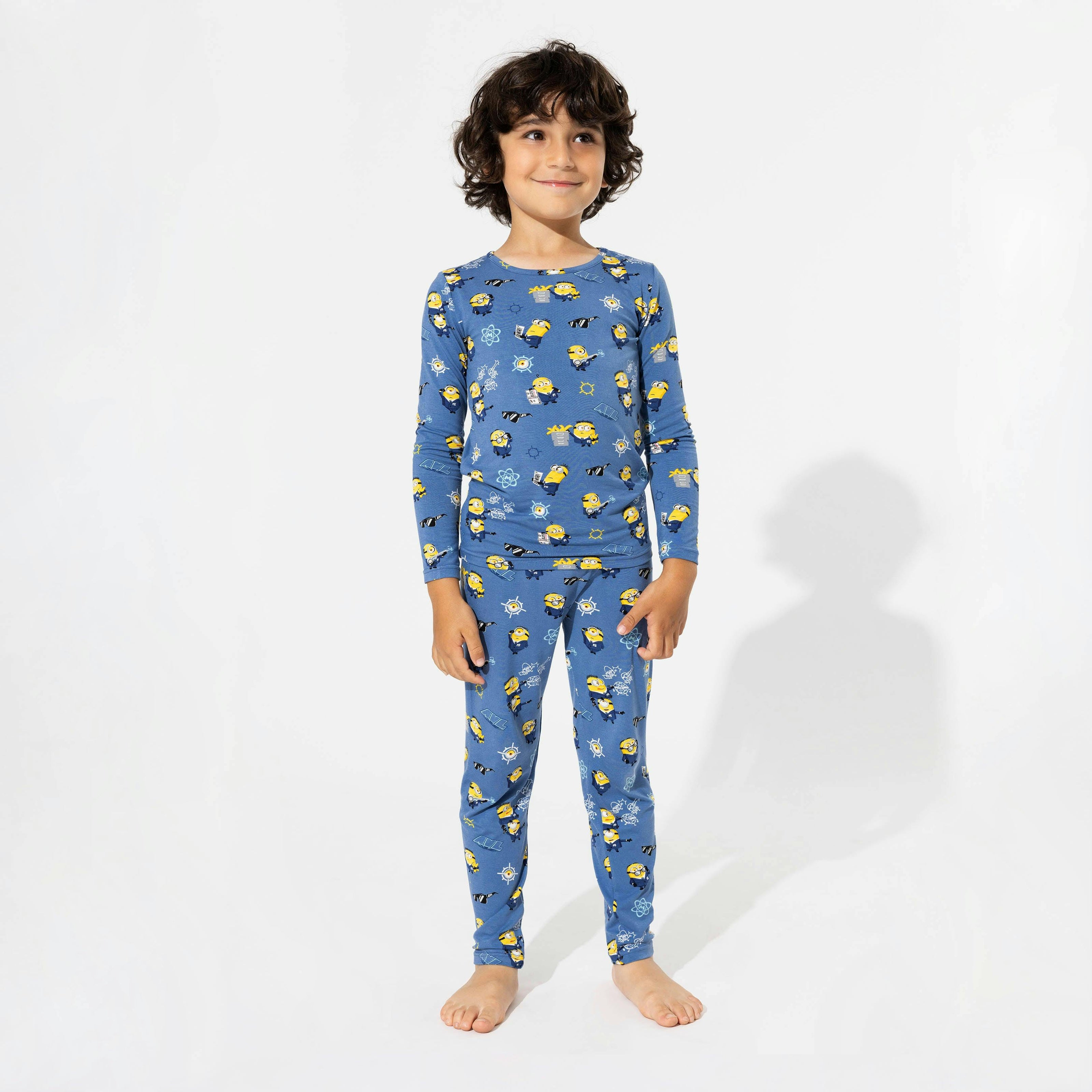 Despicable Me 4: Minions Anti-Villain League Bamboo Kids Pajamas