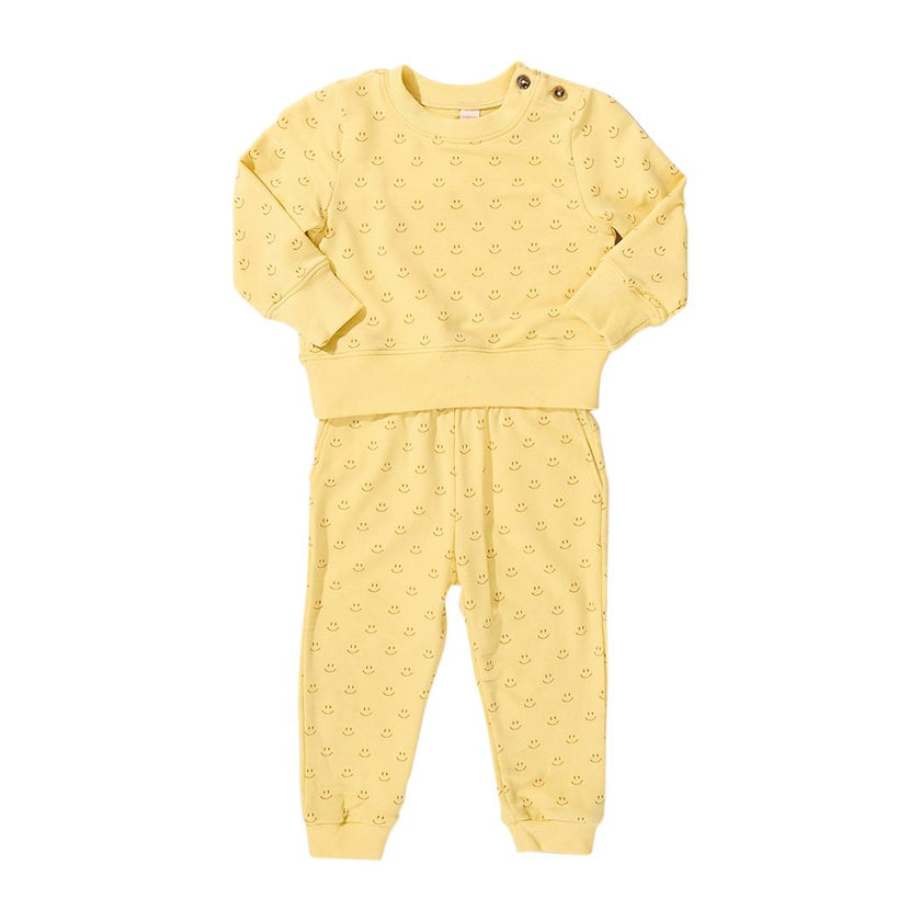 Baby Jax Jogger Set, Smiley