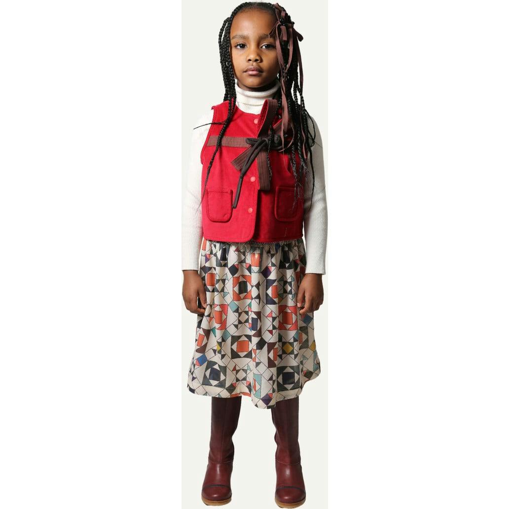 LUNA SMOCKED SKIRT