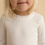 Ivory Pacci Ribbed Top