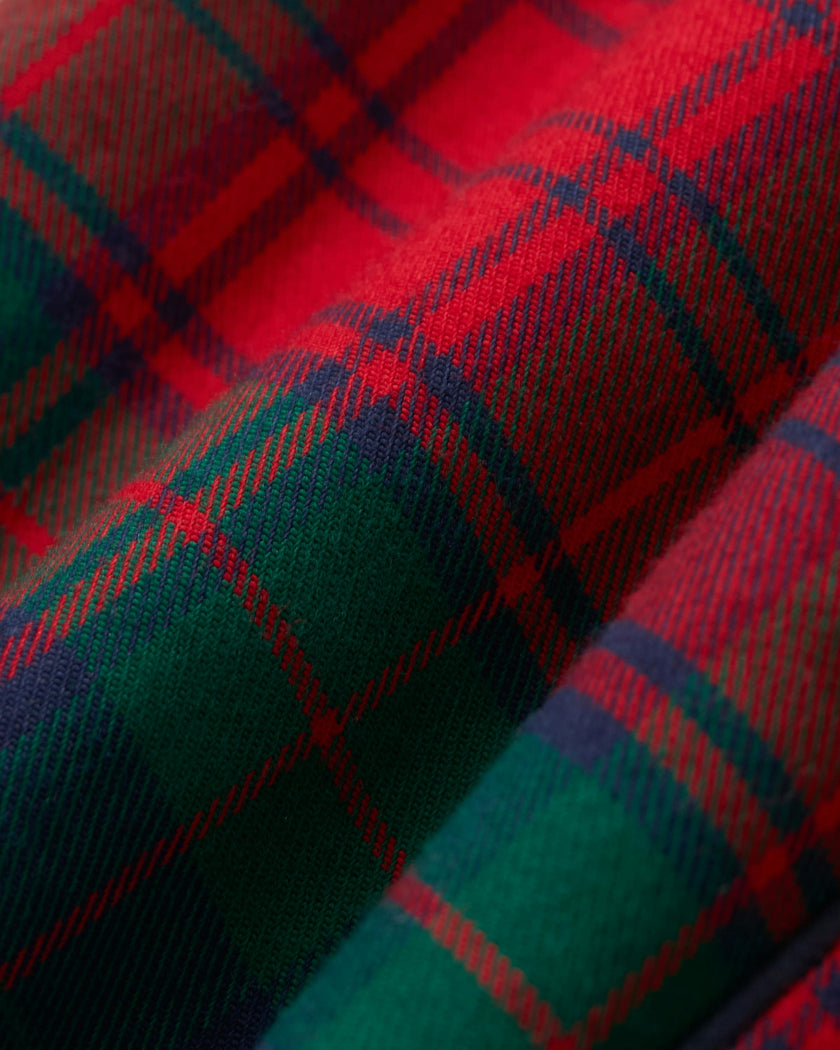 Baby's Brushed Twill Madeline Romper in St. James Tartan