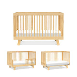 Babyletto Hudson 3-in-1 Convertible Crib with Toddler Bed Conversion Kit