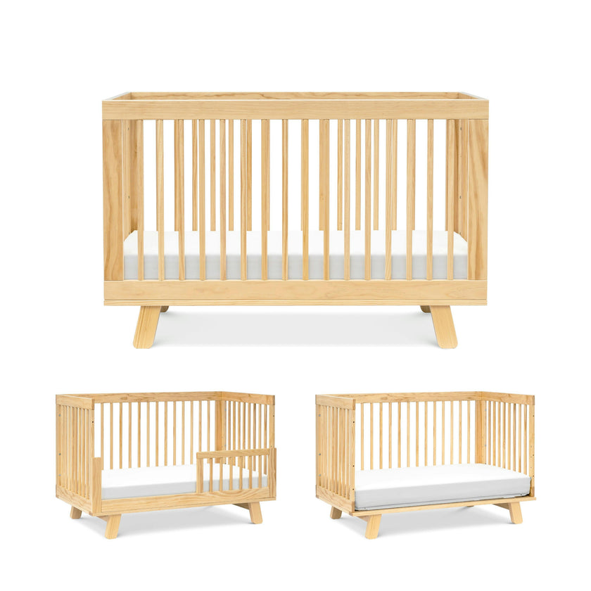 Babyletto Hudson 3-in-1 Convertible Crib with Toddler Bed Conversion Kit