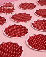 Wine Not Plates - 10 paper plates, 7in