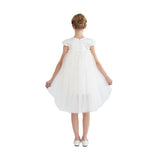 White Embroidered Briavelle Dress