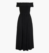 The Marguerite Nap Dress - Black