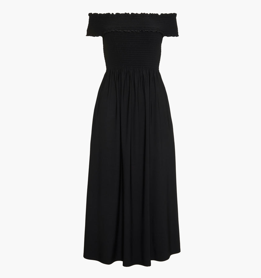 The Marguerite Nap Dress - Black