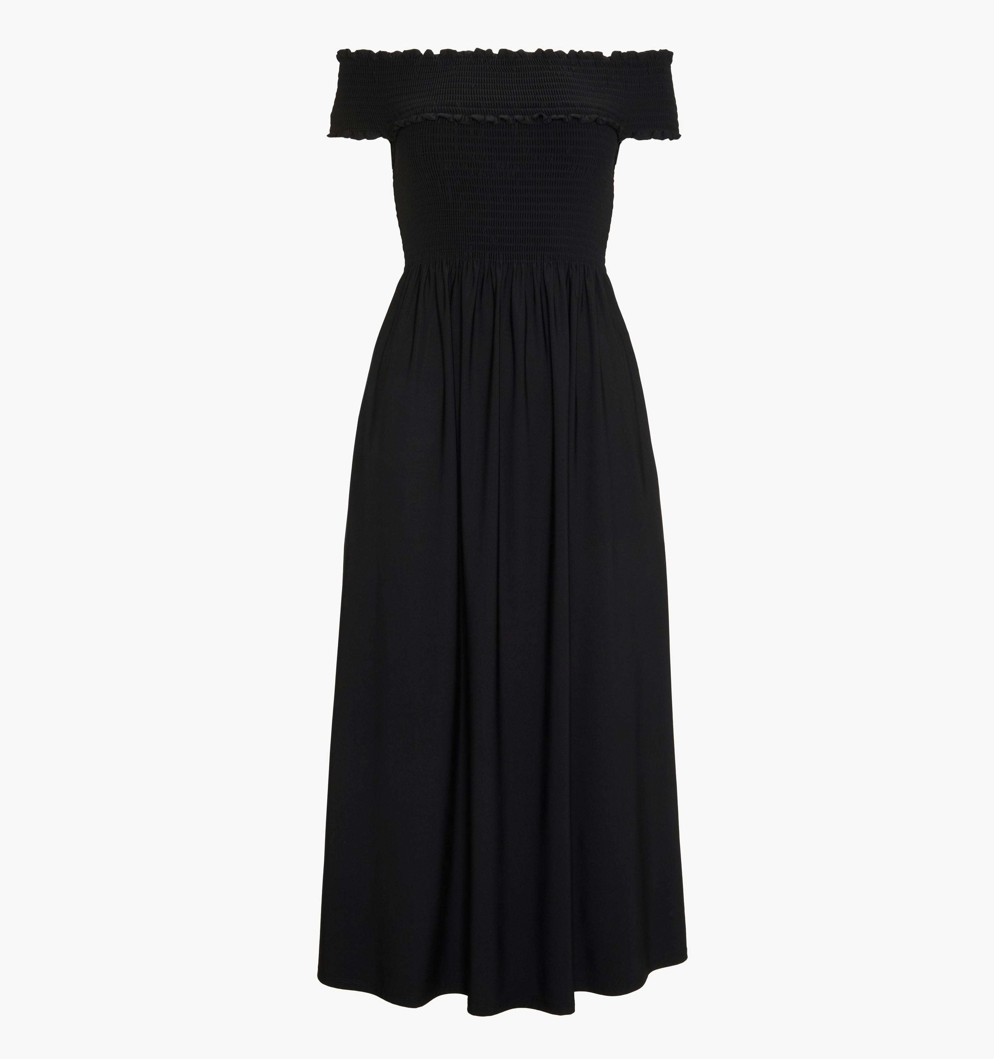 The Marguerite Nap Dress - Black