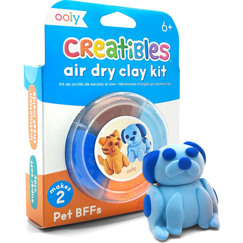 Creatibles Mini Air Dry Clay Kit - Pet BFFs - 2 Designs