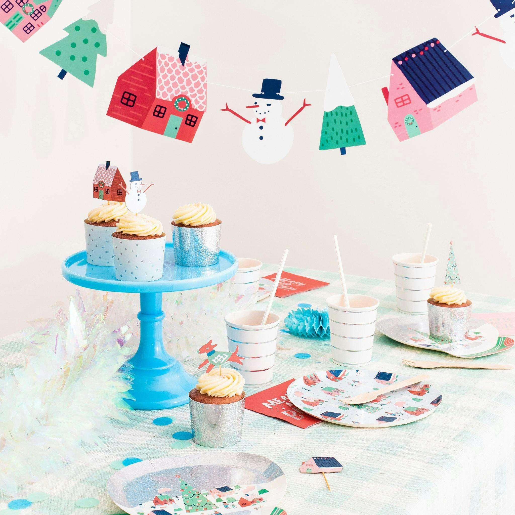 Snow Day Petite Napkins