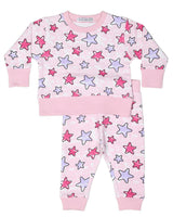 Baby Tie Dye Stars Set - Pink