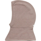 Chunky Ribbed Cotton Knit Elastic Fit Balaclava