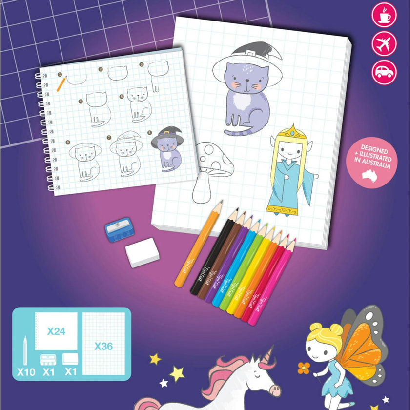 Tribe: How to Draw - Fairytale Fantasy - Creative Artistic Set